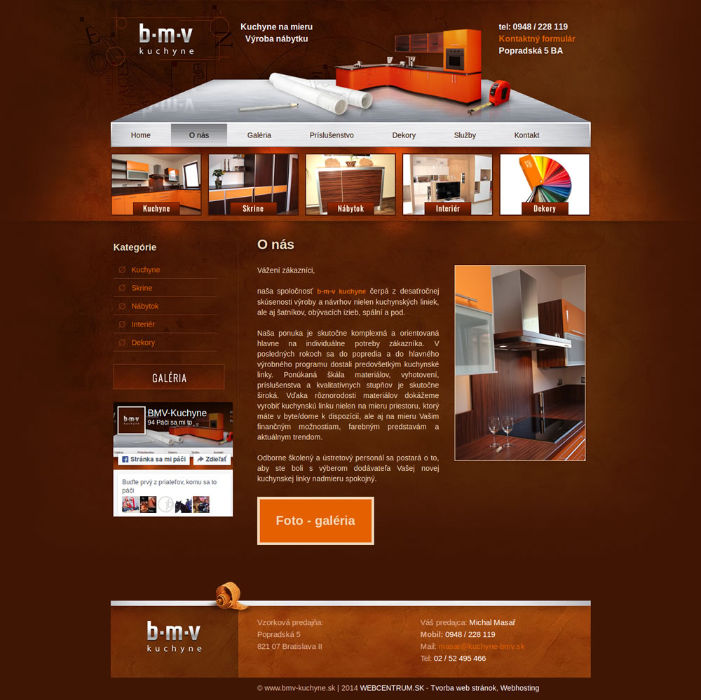 Naša stará web stránka 4 kuchyne-bmv.sk